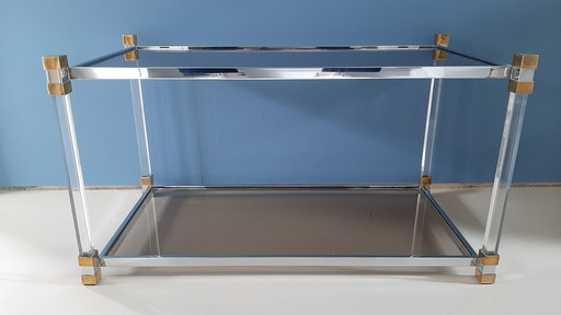 Table basse/table d'appoint Belgochrom '70