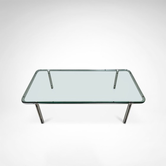 T112 Steel And Glass Coffee Table By Horst Bruning For Kill International 1970s – Metal (photo 7 of 10)