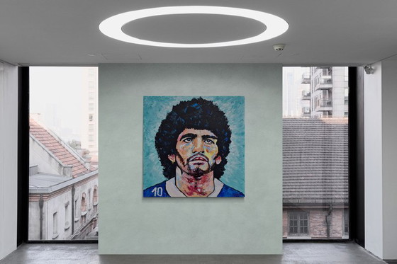 Image 1 of Jovan Srijemac (1962) - Maradona