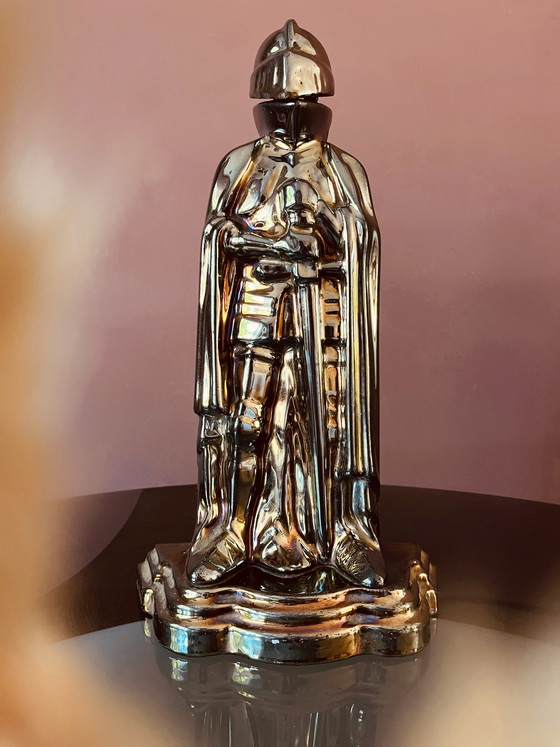 Image 1 of Knight fireplace set decoration 1920s