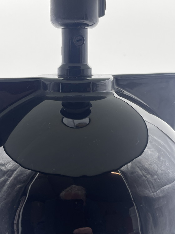 Image 1 of Keramiklampe Schwarzes Design