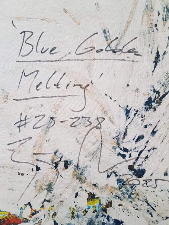 Image 1 of Jürgen Angeler - Blue Golden Melting