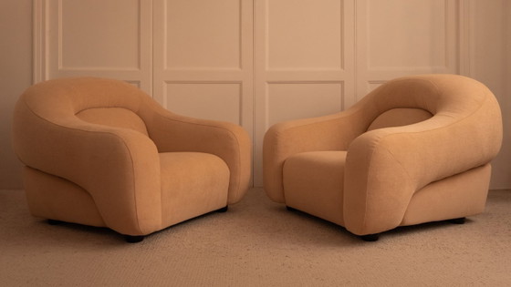 Image 1 of Capriccio fauteuils - Italië jaren 70