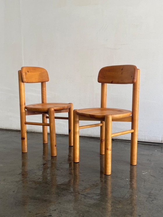 Image 1 of Satz von 6 Stühlen aus massivem Kiefernholz