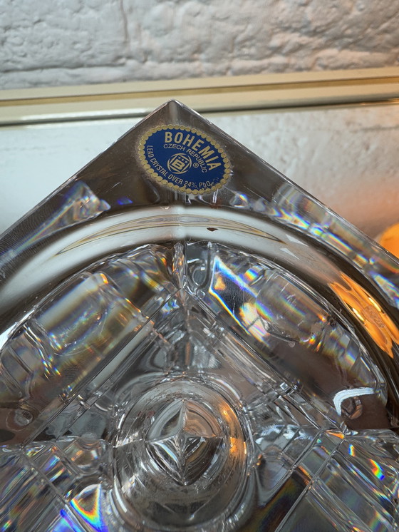 Image 1 of Candelabro de cristal bohemio de los años 70