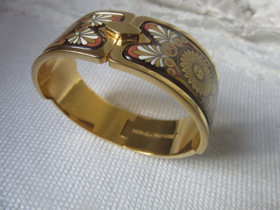 Michaela Frey Royal Clasp Bracciale "Sun Flower" taglia piccola, vintage – Oggetti decorativi, Oro, Metallo (photo 5 of 11)