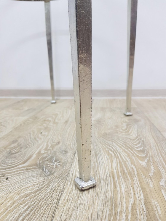 Couchtisch im Industriestil, 1970er Jahre – Kaffeetisch-Bücher, Metal, Glass (photo 5 of 11)