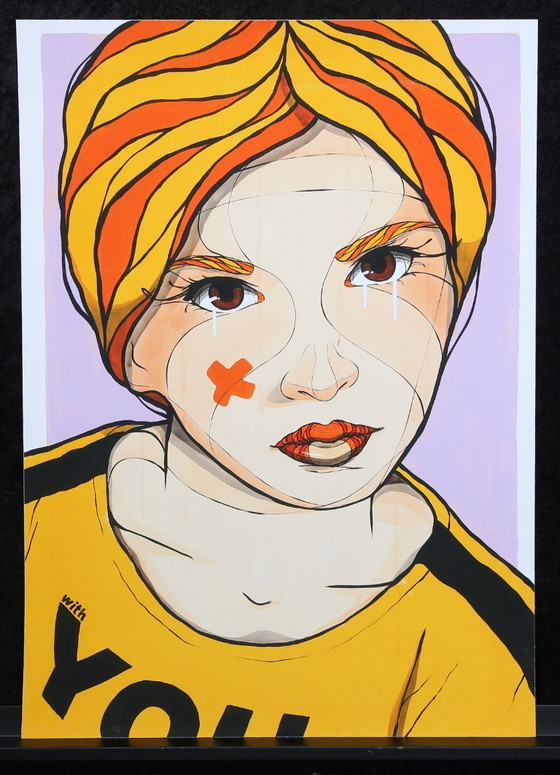 Image 1 of El Bocho - With you - 2021 - Giclee - signed by hand