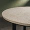 Tafel van fossiele steen met metalen frame, België – Vergadertafel (photo 5 of 13)