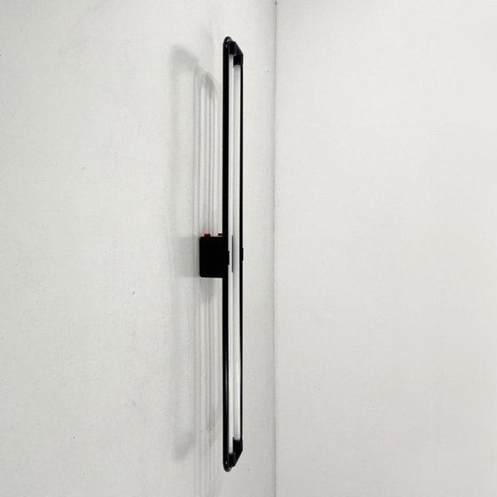 Image 1 of Black Neon Wall Lamp by Gian N. Gigante for Zerbetto, 1980s