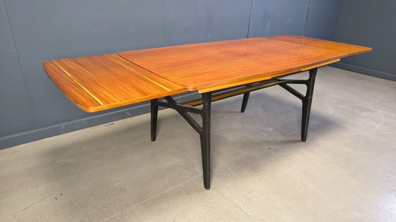 Image 1 of Mid century italian extendable dining table, 1950s 