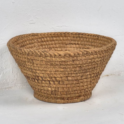 Antique wicker basket (c.1930) #1