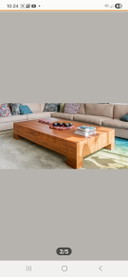 Unique design coffee table.