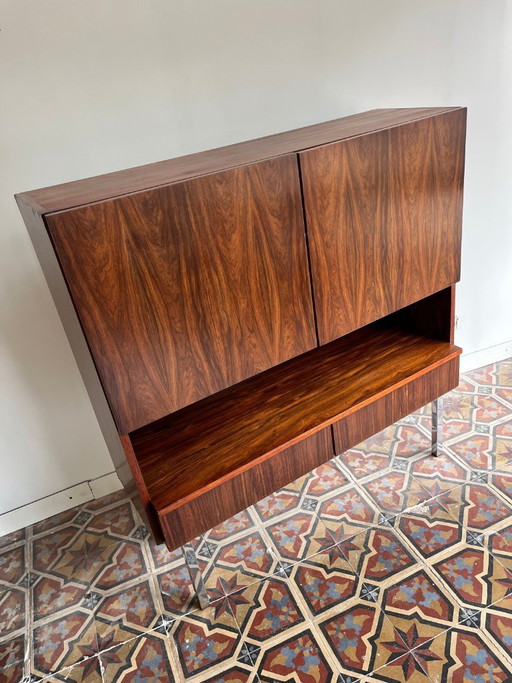 Palissander highboard, jaren '60