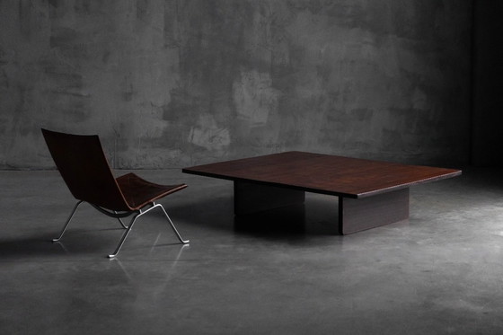 Image 1 of Tavolino da caffè in bambù di Axel Vervoordt, Belgio, anni '80