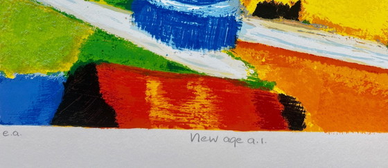 Image 1 of Serigrafía de Saskia Bremer - Nueva era a.1