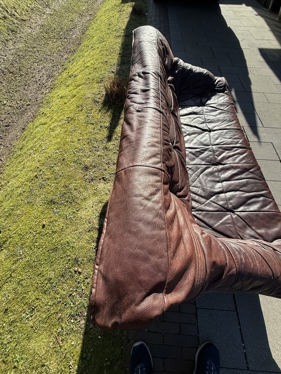 Image 1 of Ledersofa aus den Siebzigern