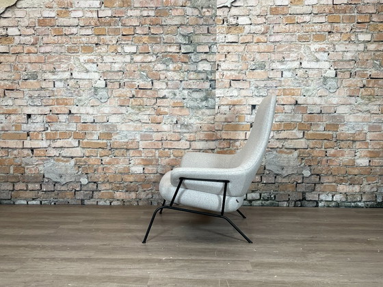 Hem Hai Lounge Chair - light grey | Luca Nichetto – Armchairs, Metal, Textile (photo 4 of 16)