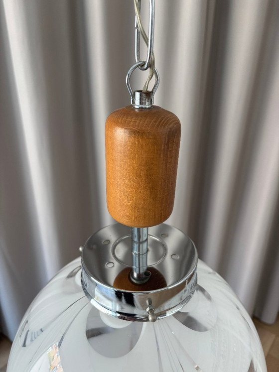 Vintage Murano Glass Pendant Lamp – 1970s (photo 14 of 18)