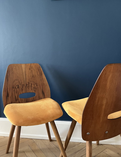 4x Lollipop Chairs Frantisek Jirak