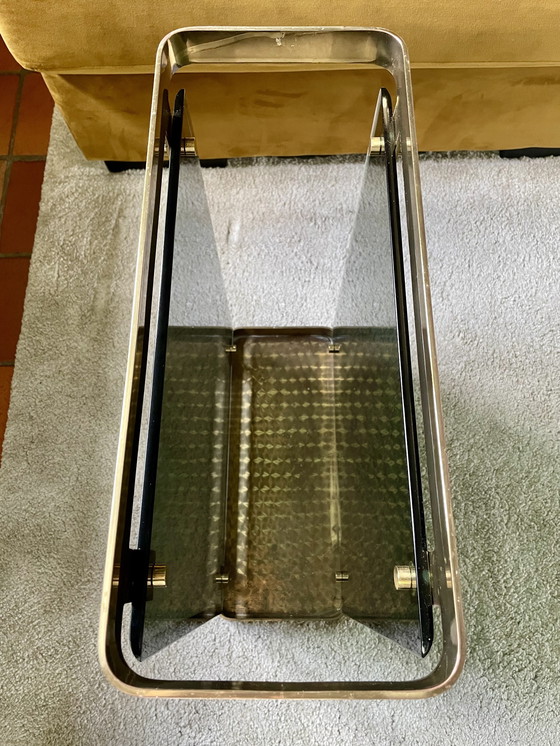 Image 1 of Design brass umbrella stand.  Fontana Arte, 1960