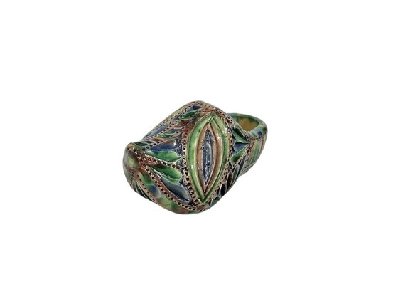 Image 1 of Ceramiche frisone - Ceramiche incise - piccoli vasi e vasi in miniatura - Lemmer - primo quarto del XX secolo