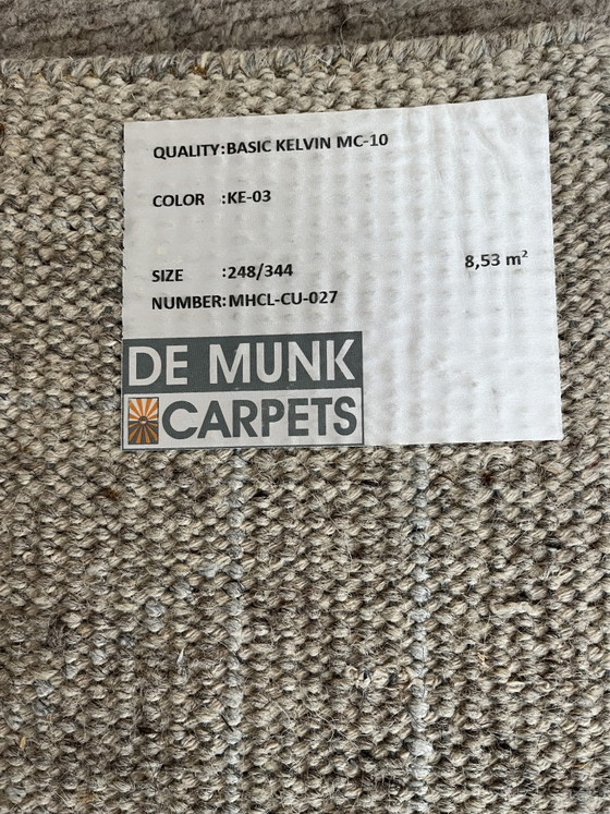 Image 1 of De Munk Carpet Size 248/344 Basic Kelvin 