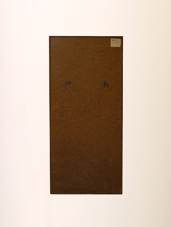 Image 1 of Miroir scandinave vintage en teck, années 1950