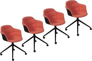 Image 1 of Sedia da pranzo Bontempi Mood (set di 4)