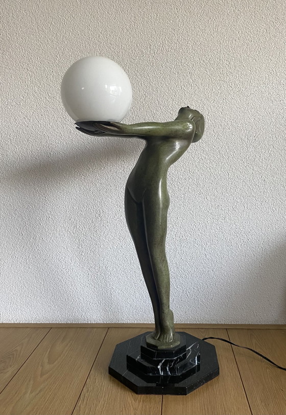 Image 1 of Lampadaire vintage Clarté Max Le Verrier