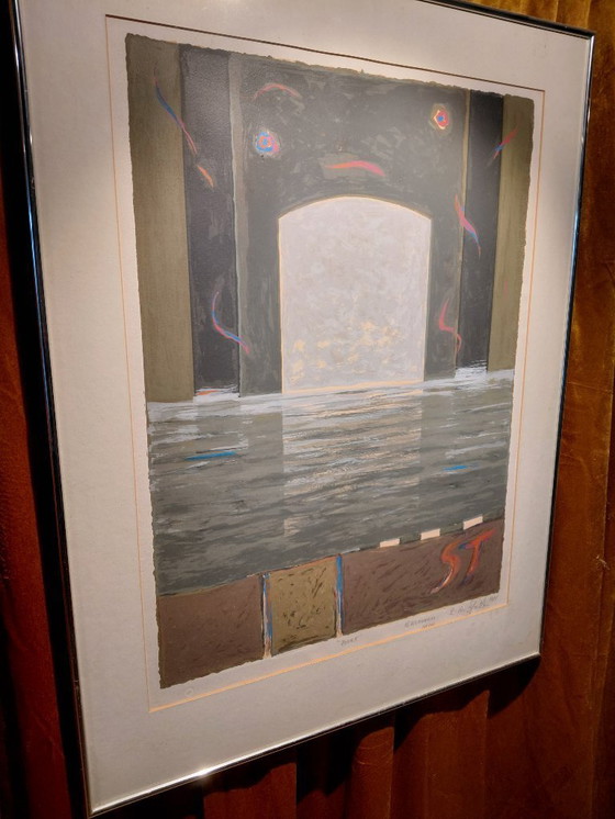 Image 1 of Serigrafia di Eric Toebosch "Gate"