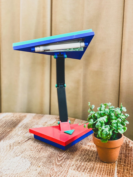 Image 1 of Kyoji Tanaka Avant Series Minilight Multicolor Postmodern Lamp 1980s