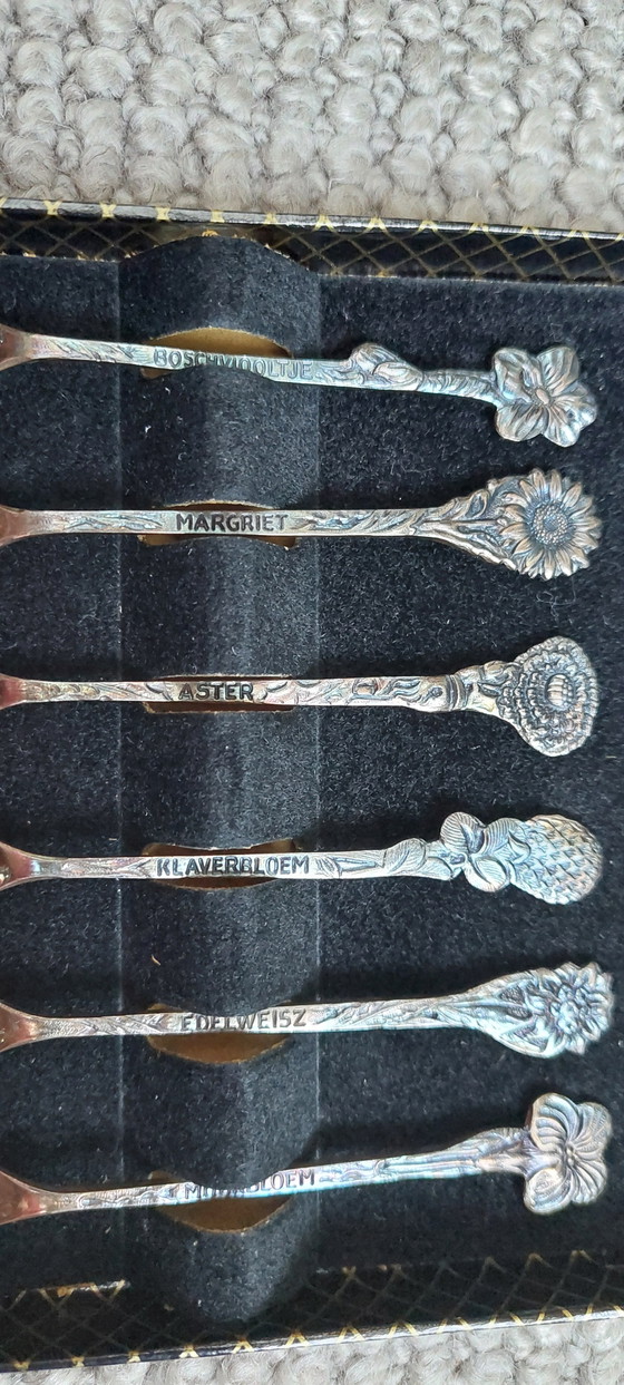 Image 1 of Set di 6 cucchiaini Bloem di Douwe Egberts