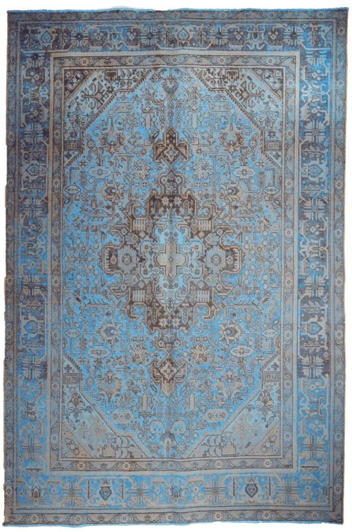 Handgefertigter Vintage-Teppich 292x194 cm