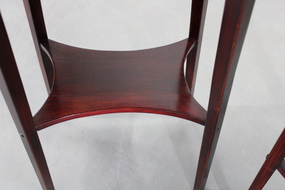Image 1 of 1930s Pair of Restored Thonet Side Tables No. 206, Czechoslovakia
