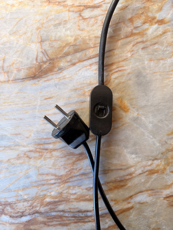 Image 1 of Lámpara de mesa italiana de mediados de siglo en cromo y acrílico, década de 1970