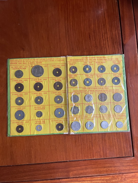 Image 1 of Colección de monedas Indochina - Annam - Vietnam
