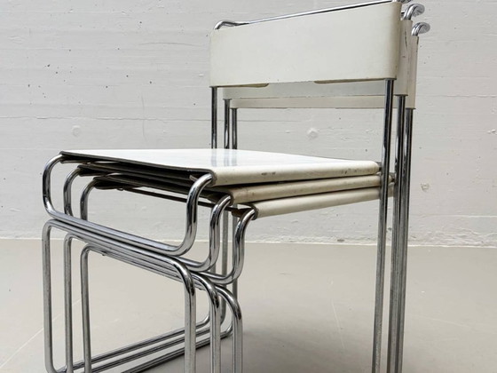 Image 1 of Set aus 3 Libellula Stühle von Giovanni Carini für Planula, 1970er Jahre 