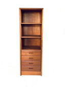 Vintage teak bookcase, Dyrlund '70s