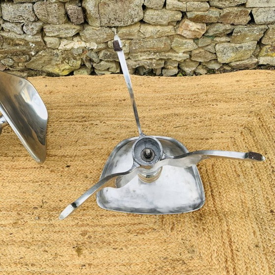 Image 1 of Coppia di sgabelli in alluminio