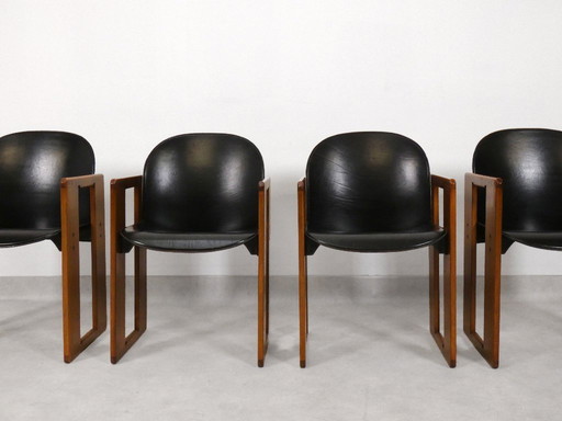 4 sedie da pranzo - 'Dialogo' - Afra & Tobia Scarpa