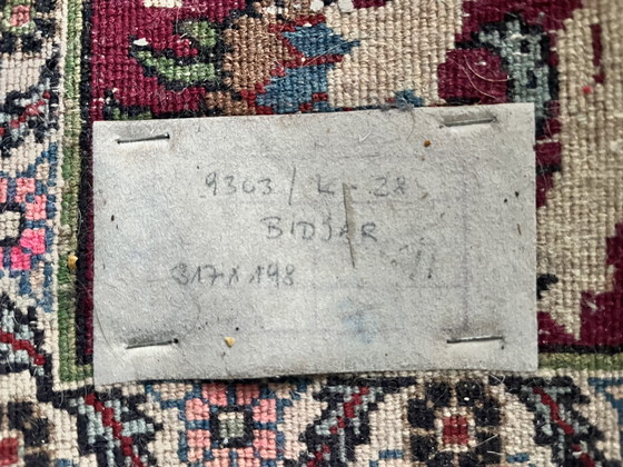 Image 1 of Bidjar vintage Perzisch tapijt blauw rood