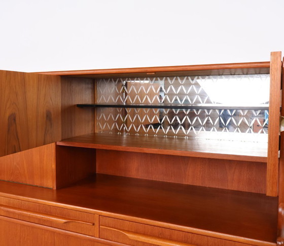 Image 1 of Vintage teak highboard, Denmark 1960s