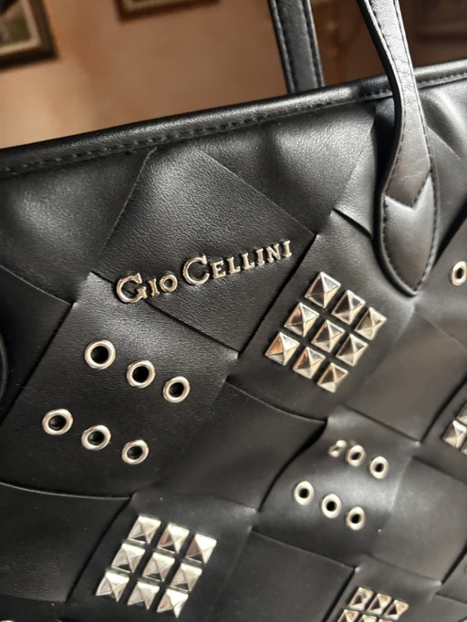 Borsa Gio Cellini Nera Con Borchie – tote tassen, Metal (photo 2 of 10)