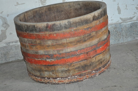 Handmade Wooden Hungarian Wine Tub, 1940s – Kitchen accessories (photo 4 of 5)