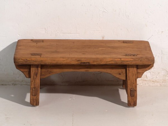Table basse antique en bois de pin – Chine, circa 1890 – Tables basses (photo 37 of 40)