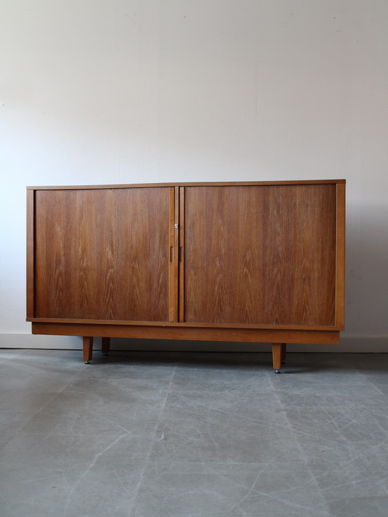 Image 1 of Meuble à tambour vintage danois