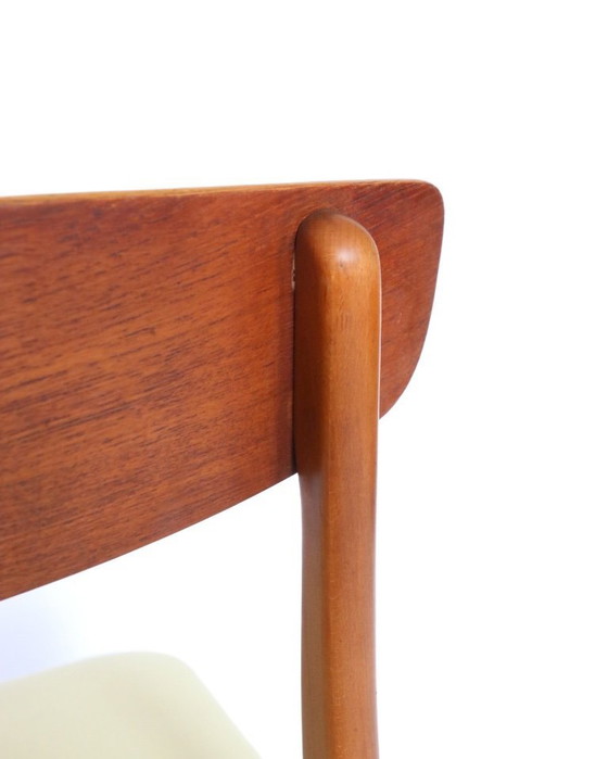 Image 1 of Vintage Findahls teak dining chairs refurbished