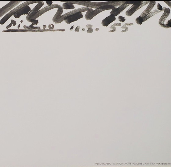 Image 1 of "Don Quijote, 1955" -
(60x80cm) Gesigneerd en gedateerd in de plaat.