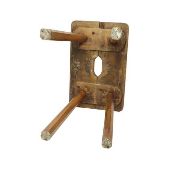 Image 1 of Character Milk Stool Solid Wood